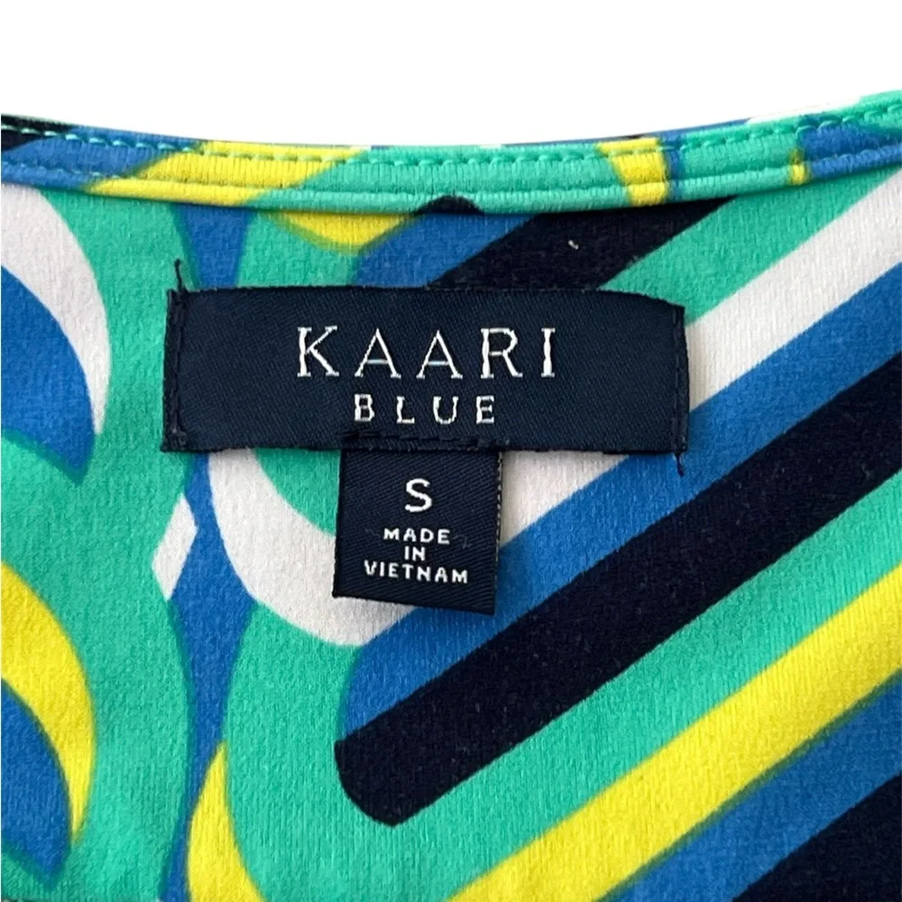 KAARI women’s colorful sleeveless romper pockets drawstring waist size SMALL